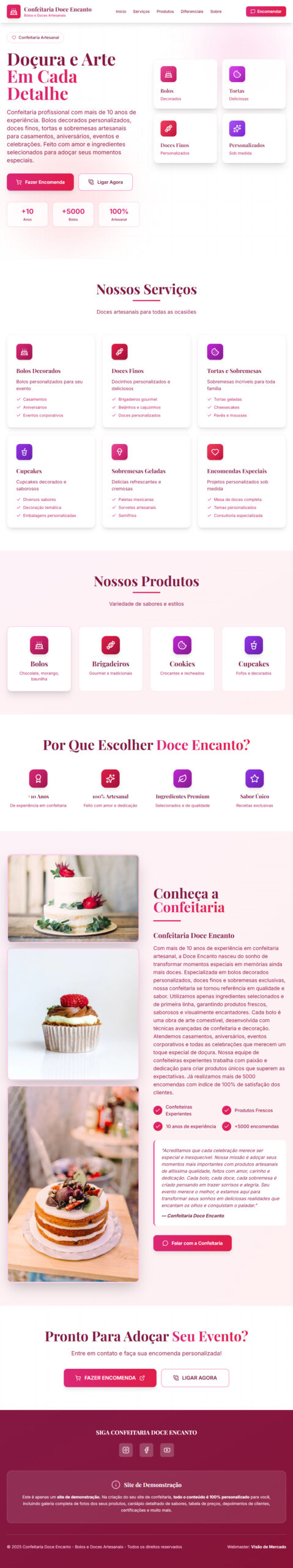 criar site para doceiro criar site para doceiro