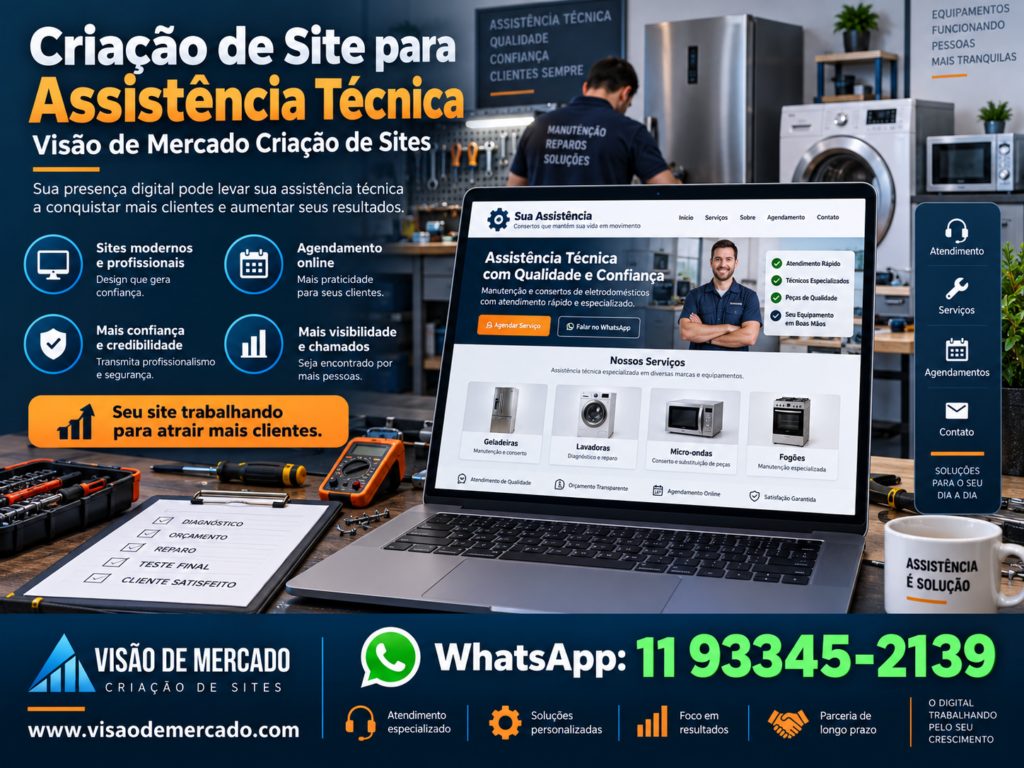 Criação de Site para Assistência Técnica 2 criacao de site para assistencia tecnica