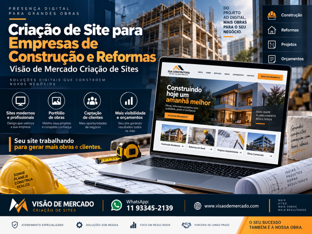 Criação de Site para Empresas de Construção e Reformas 2 criacao de site para empresas de construcao e reformas